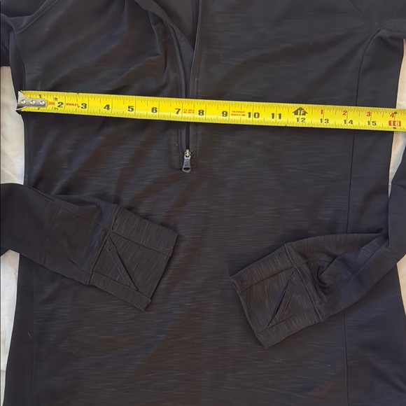 Under Armour Black Performance Pullover with half zipper. Womens size Medium. - Picture 10 of 10